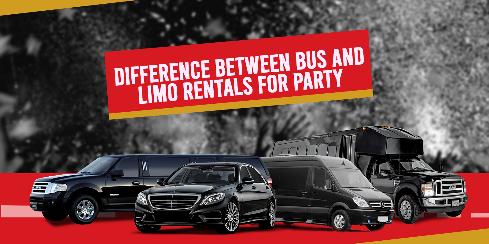 Difference Between Bus and Limo Rentals for Party