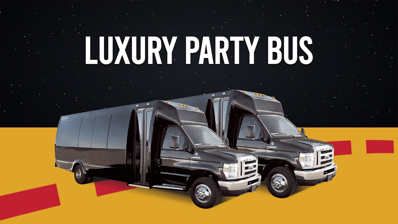 Luxury Party Bus Rental In New Jersey – 24 to 50 Passengers